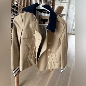 J Crew light weight nautical jacket